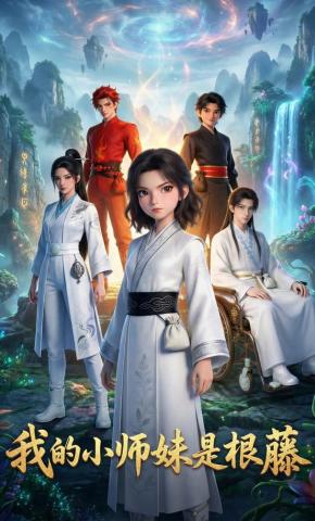 短剧《我的小师妹是根藤》海报