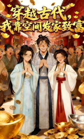 短剧《穿越古代，我靠空间发家致富》海报