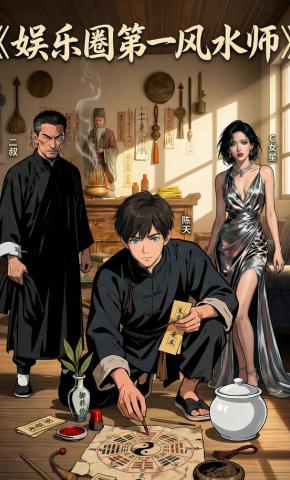 短剧《娱乐圈第一风水师》海报