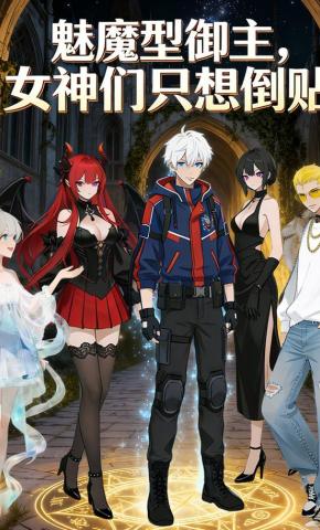 短剧《魅魔型御主，女神们只想倒贴》海报