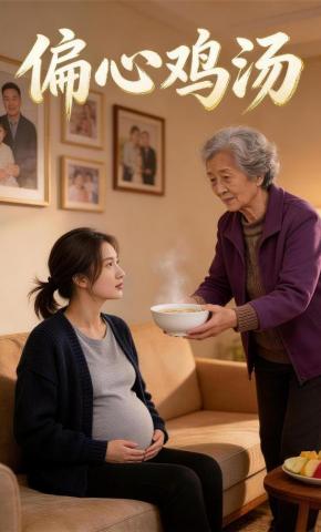 短剧《偏心鸡汤》海报