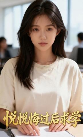 短剧《悦悦悔过后求学》海报