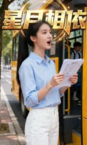 短剧《星月相依》海报