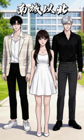 短剧《南城以北》海报