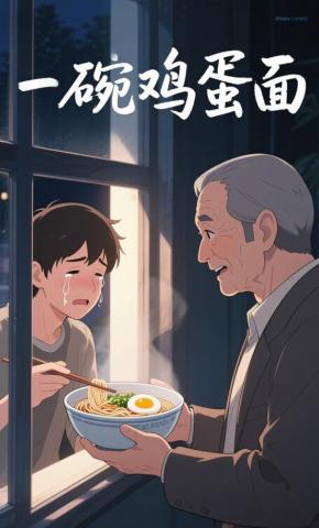 短剧《一碗鸡蛋面》海报