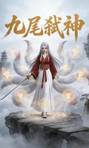 短剧《九尾弑神》海报