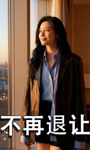 短剧《不再退让》海报