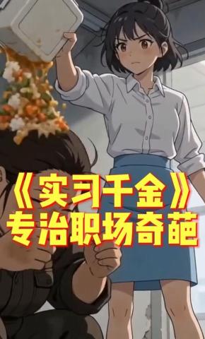 短剧《实习千金：专治职场奇葩》海报