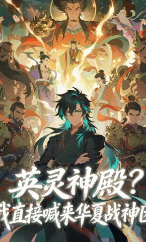 短剧《英灵神殿?我直接喊来华夏战神团》海报