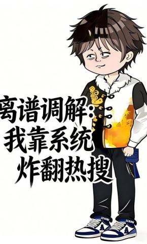 短剧《离谱调解：我靠系统炸翻热搜》海报
