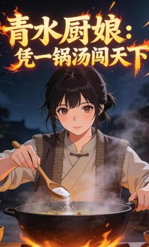 短剧《青水厨娘：凭一锅汤闯天下》海报