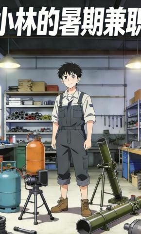 短剧《小林的暑期兼职》海报