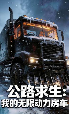 短剧《公路求生：我的无限动力房车》海报