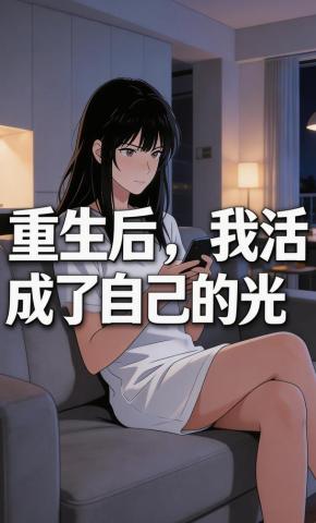 短剧《重生后，我活成了自己的光》海报