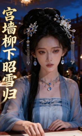 短剧《宫墙柳下昭雪归》海报