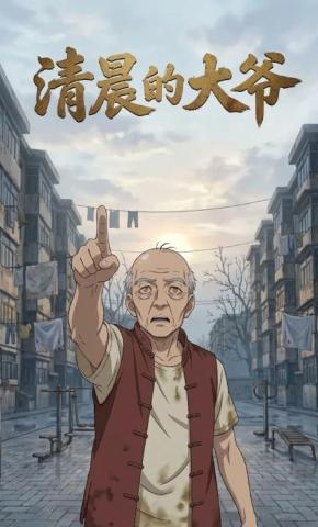 短剧《清晨的大爷》海报