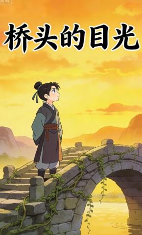 短剧《桥头的目光》海报