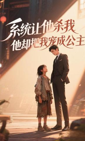 短剧《系统让他杀我，他却把我宠成公主》海报