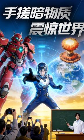 短剧《手搓暗物质震惊世界》海报