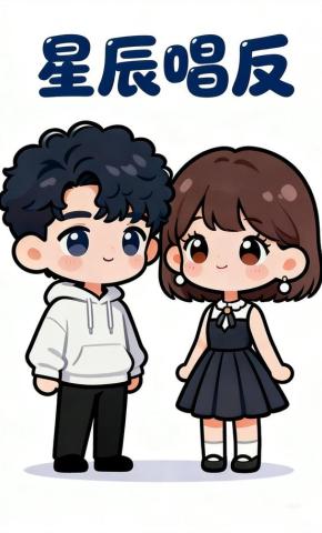 短剧《星辰唱反》海报