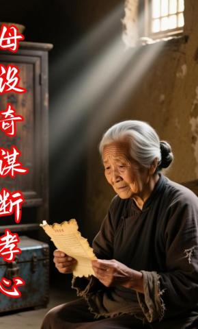 短剧《母设奇谋断孝心》海报