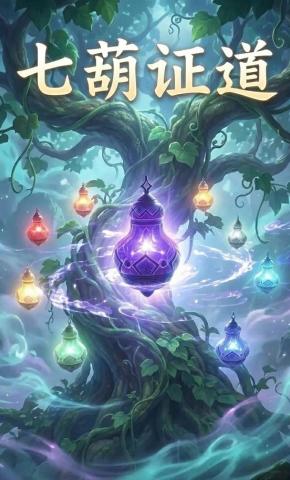 短剧《七葫证道》海报