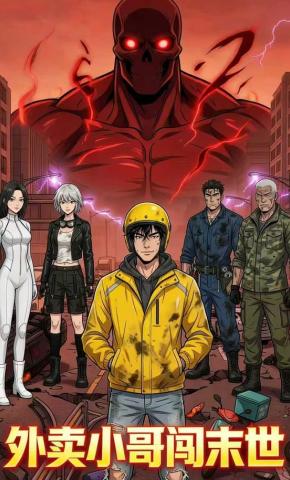 短剧《外卖小哥闯末世》海报