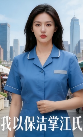 短剧《我以保洁掌江氏》海报