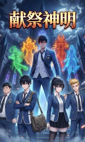 短剧《献祭神明》海报