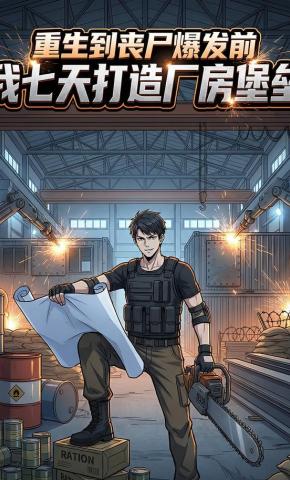 短剧《重生到丧尸爆发前我七天打造厂房堡垒》海报