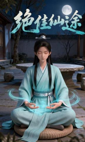 短剧《绝佳仙途》海报