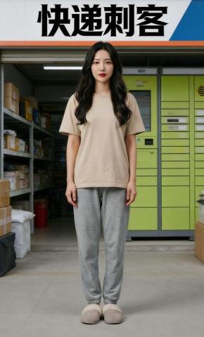 短剧《快递刺客》海报