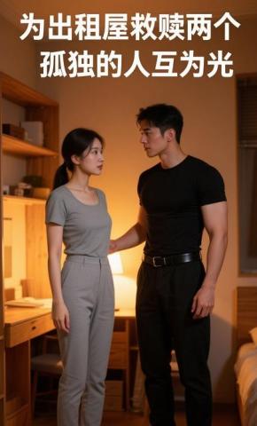 短剧《出租屋救赎，两个孤独的人互为光》海报