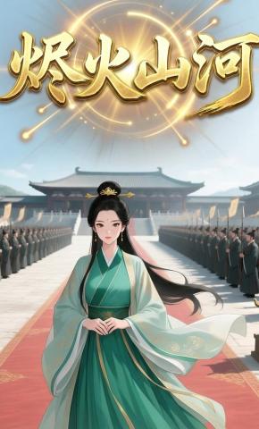 短剧《烬火山河》海报