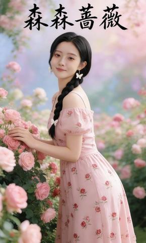 短剧《森森蔷薇》海报