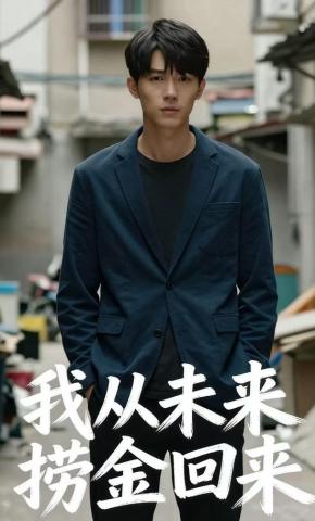 短剧《我从未来捞金回来》海报