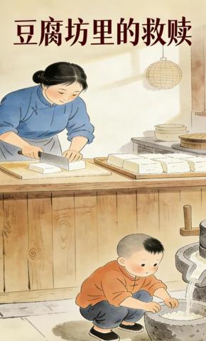 短剧《豆腐坊里的救赎》海报