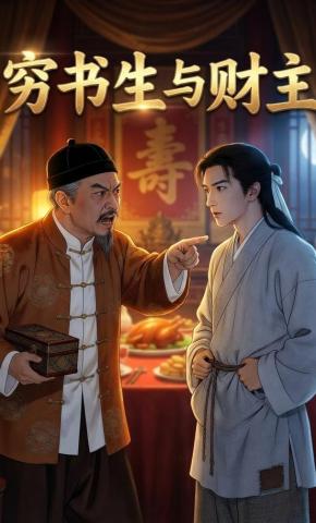 短剧《穷书生与财主》海报