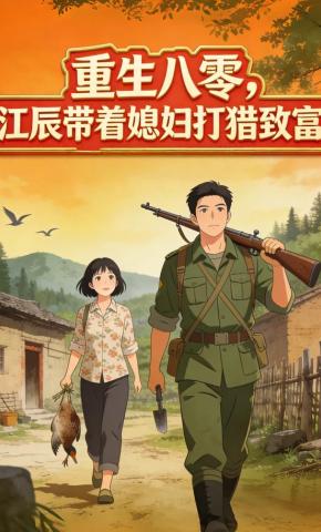 短剧《重生八零，江辰带着媳妇打猎致富》海报