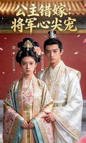 短剧《公主错嫁：将军心尖宠》海报