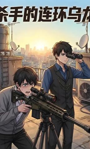 短剧《杀手的连环乌龙》海报