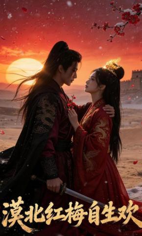 短剧《漠北红梅自生欢》海报