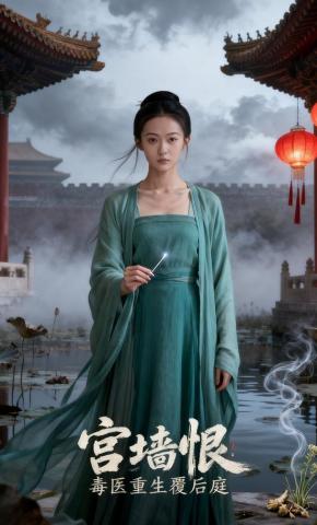 短剧《宫墙恨：毒医重生覆后庭》海报