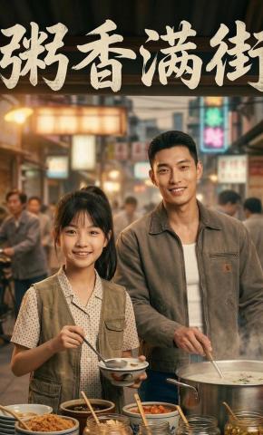 短剧《粥香满街》海报