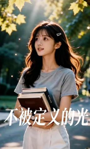 短剧《不被定义的光》海报