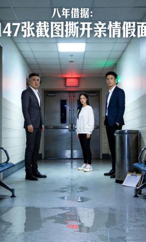 短剧《八年借据：147张截图撕开亲情假面》海报