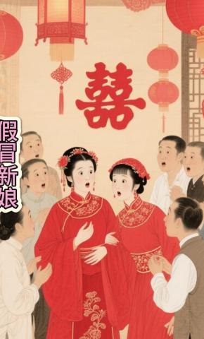 短剧《假冒新娘》海报