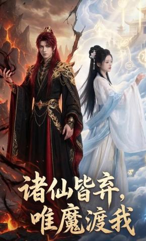 短剧《诸仙皆弃，唯魔渡我》海报