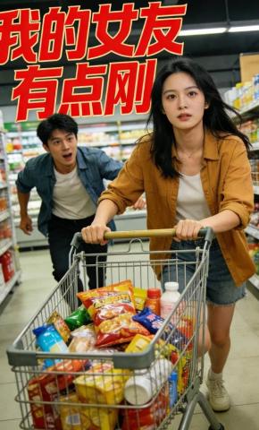 短剧《我的女友有点刚》海报