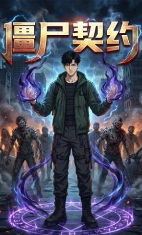 短剧《僵尸契约》海报